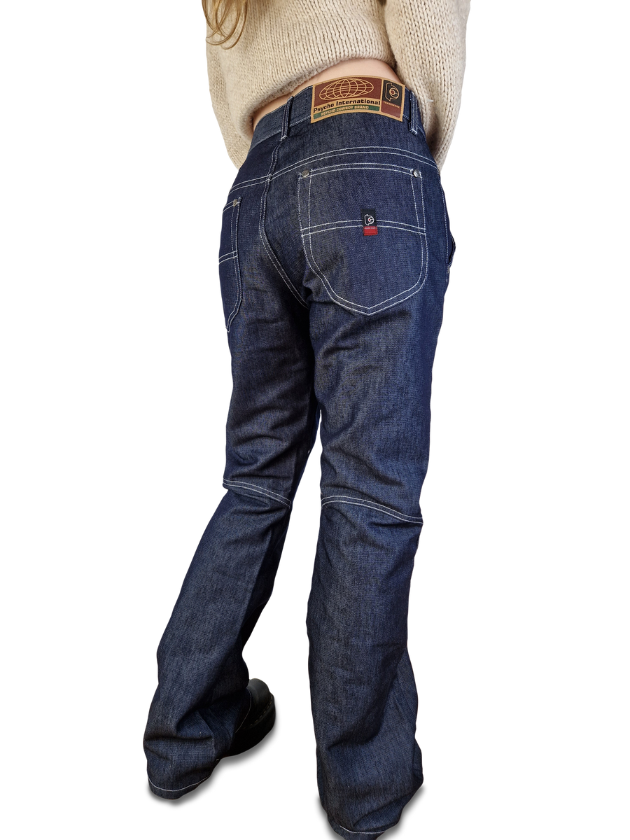 ReRock Jeans - 100% Baumwolle - Gr. 46 - Low Waist - Straight in Sachsen -  Hirschstein