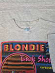 Vintage Texas Bull Shirt Blondie Truck Show Sweden Single Stitched Heather Grau XL