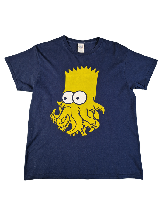 Delta Pro Weight Shirt Simpsons Bart Davy Jones Oktopus Dunkelblau M