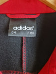 Vintage Adidas Sportjacke Blacktag Leichtathletikgemeinschaft Ried Verein Rot Schwarz (D4) S