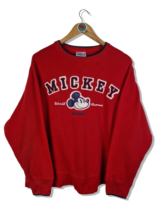 Disneyland Sweater Mickey Bestickt Rot S