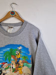 Disney Sweater Sunny Holidays 2004 Grau L