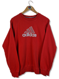 Adidas Sweater "Anne-Katrin" Bestickt Rot M