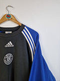 Vintage Adidas Sweater BV10 Remscheid "Kaya" 2000 Blau Schwarz XXL