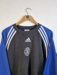 Vintage Adidas Sweater BV10 Remscheid "Kaya" 2000 Blau Schwarz XXL