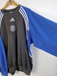 Vintage Adidas Sweater BV10 Remscheid "Kaya" 2000 Blau Schwarz XXL