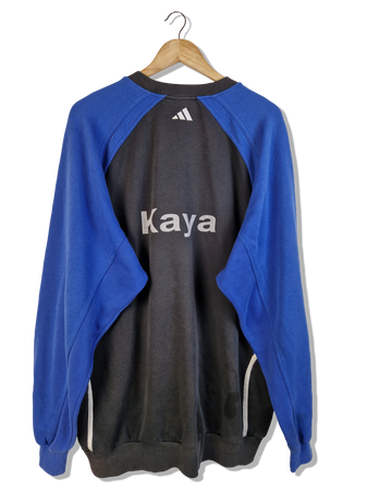 Vintage Adidas Sweater BV10 Remscheid "Kaya" 2000 Blau Schwarz XXL