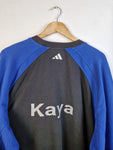 Vintage Adidas Sweater BV10 Remscheid "Kaya" 2000 Blau Schwarz XXL