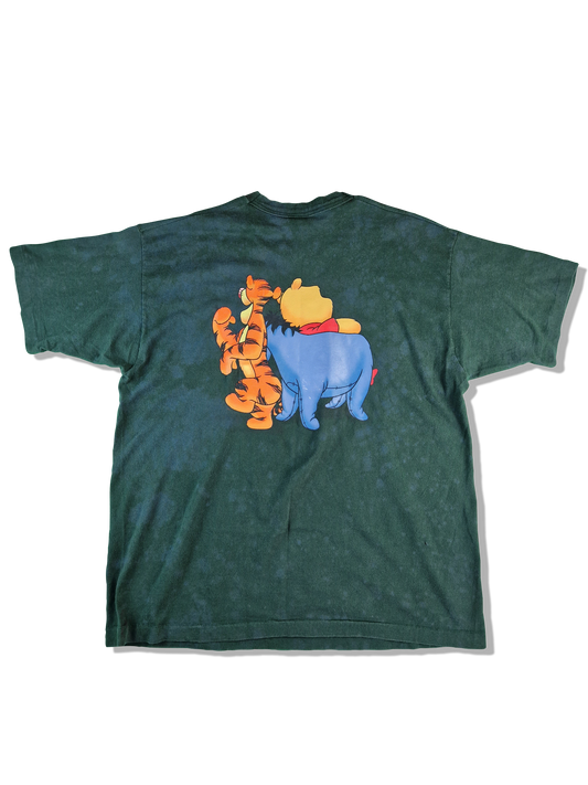 Vintage Disney Winnie Pooh By Jerry Leigh Single Stitched Made In USA Grün XL