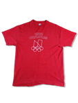 Rare! Vintage Hanes Shirt Beefy-T Olympics 1980 Russland Moskau Rot L-XL