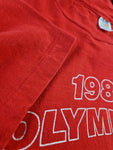 Rare! Vintage Hanes Shirt Beefy-T Olympics 1980 Russland Moskau Rot L-XL