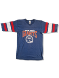 Rare! Vintage Logo 7 Shirt 80s New York Giants Football NFL Made In USA Single Stitched Blau M