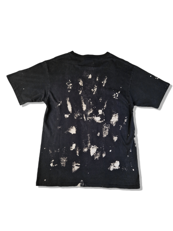 Nirvana Shirt Kurt Cobain Reprint Single Stitched All Over Schwarz L