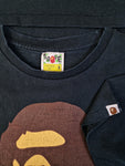 Vintage Bape Shirt Logo A Bathing Ape Made In Japan Single Stitched  Schwarz M