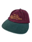 Vintage Disney Cap Glöckner von Notre Dame Rot Grün