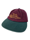 Vintage Disney Cap Glöckner von Notre Dame Rot Grün