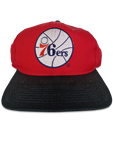 Vintage The G Cap 76ers Basketball Merch Rot Schwarz