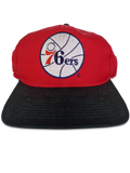 Vintage The G Cap 76ers Basketball Merch Rot Schwarz