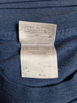 Vintage Nike Shirt Running Print Made In USA Navy Blau L