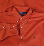 Ralph Lauren Hemd Basic Blaire Orange L