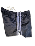 Rare! Vintage Adidas Shorts 80s Galz Sprinter Shiny Dunkelblau L-XL