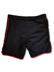 Vintage Adidas Shorts Schwarz Rot L