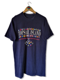 Vintage Islander Sportswear Shirt Topsail Island 1993 Single Stitched Dunkelblau M-L