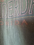 Vintage Fruit Of The Loom Shirt FT. Lauderdale Florida Made In USA Single Stitched Grün L