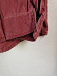 Vintage Hemd Crazy Pockets Rot (38) S-M