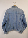 Vintage Avirex Jeansjacke Made In Italy Hellblau M