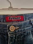 Vintage Killah Babe Jeans Skater Flared Baggy Blau 31