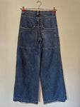 Vintage Killah Babe Jeans Skater Flared Baggy Blau 31