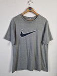 Nike Shirt Big Swoosh Grau L