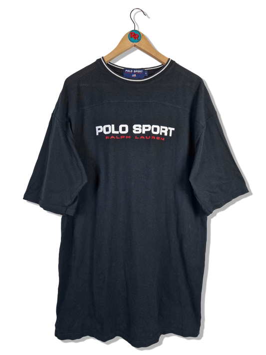 Vintage Ralph Lauren Shirt  Oversized Polo Sport Spellout M