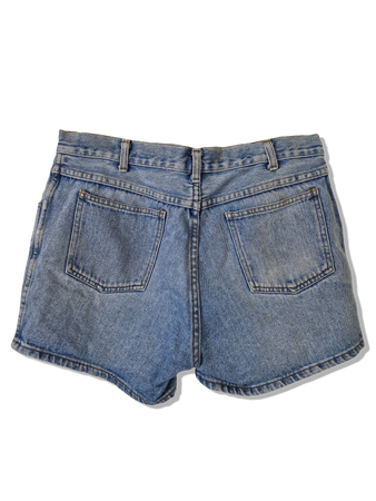 Vintage Mark Astor Jeansshorts Kurz Basic Blau (50) M-L