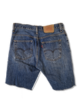 Vintage Levis Jeansshorts 616 04 Dunkelblau W32 L32