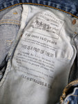 Vintage Levis Jeansshorts 616 04 Dunkelblau W32 L32