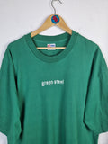 Vintage Eagle USA Shirt "Green Steel" Single Stitched Made In USA Grün 3XL