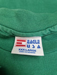 Vintage Eagle USA Shirt "Green Steel" Single Stitched Made In USA Grün 3XL