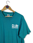 Vintage Fruit Of The Loom Shirt Dole Vegetables Made In USA Single Stitched L