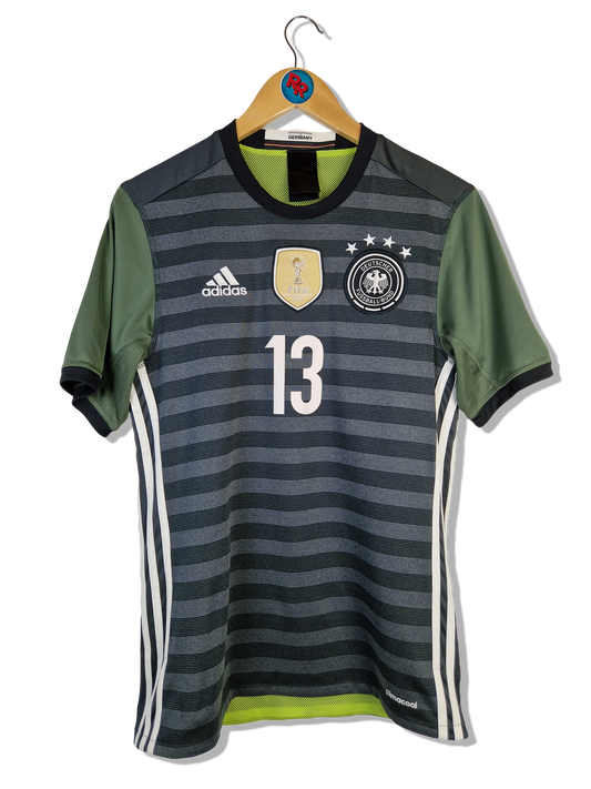 Adidas Trikot Reversible DFB #13 Müller 2015 Schwarz Gelb S