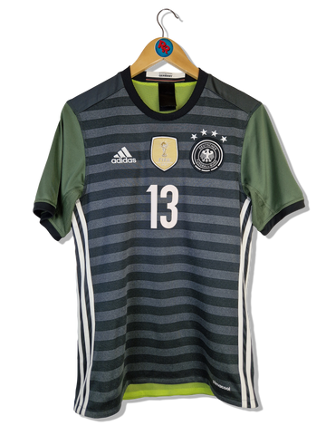 Adidas Trikot Reversible DFB #13 Müller 2015 Schwarz Gelb S