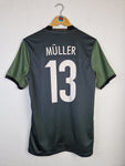 Adidas Trikot Reversible DFB #13 Müller 2015 Schwarz Gelb S