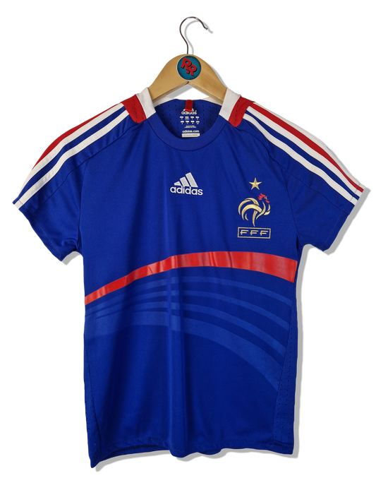 Adidas Trikot Frankreich 2008 Home Blau Rot S