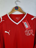 Puma Fußballtrikot Schweiz EM 2008 Deadstock Rot L