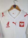 Puma Trikot Polen Heim 2007/08 Weiß Rot M