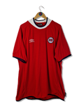 Vintage Umbro Trikot Norwegen Heim 2000/01 Weiß Rot XXL