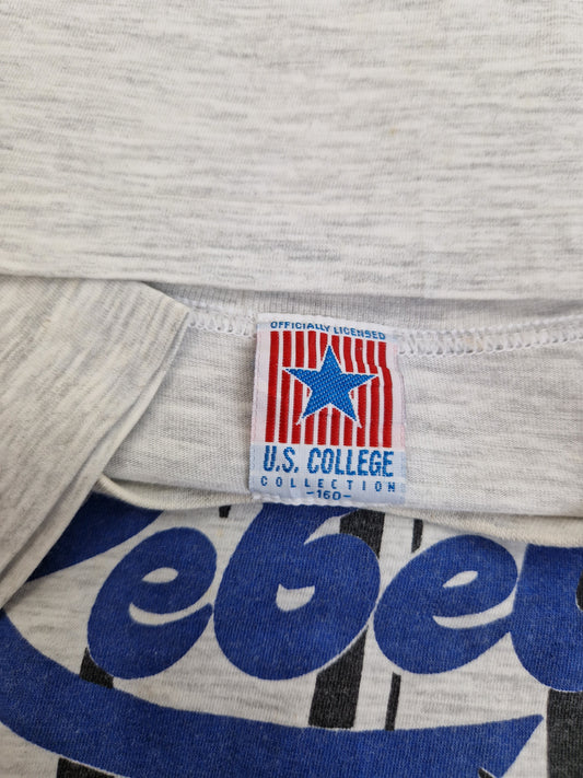 Vintage US College Collection Shirt Las Vegas Rebels Football Single Stitched Made In Korea S-M