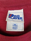 Vintage Pro Player Shirt Texas Aggies Football  Made In USA Dunkelrot XXL