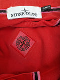 Stone Island Poloshirt Slim Fit Basic Rot M